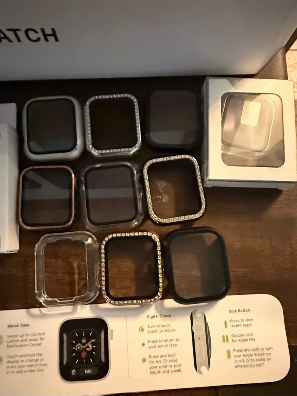 Apple Watch SE in Original Box w Charger and Band plus accessories